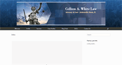 Desktop Screenshot of colleenawhite.com